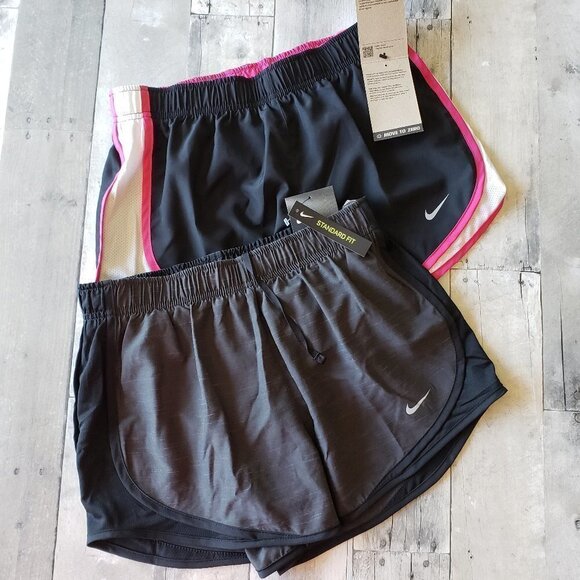 NWT - Nike (set of 2) Women's Tempo Running Brief-Lined Running Shorts - Size S - Picture 1 of 7